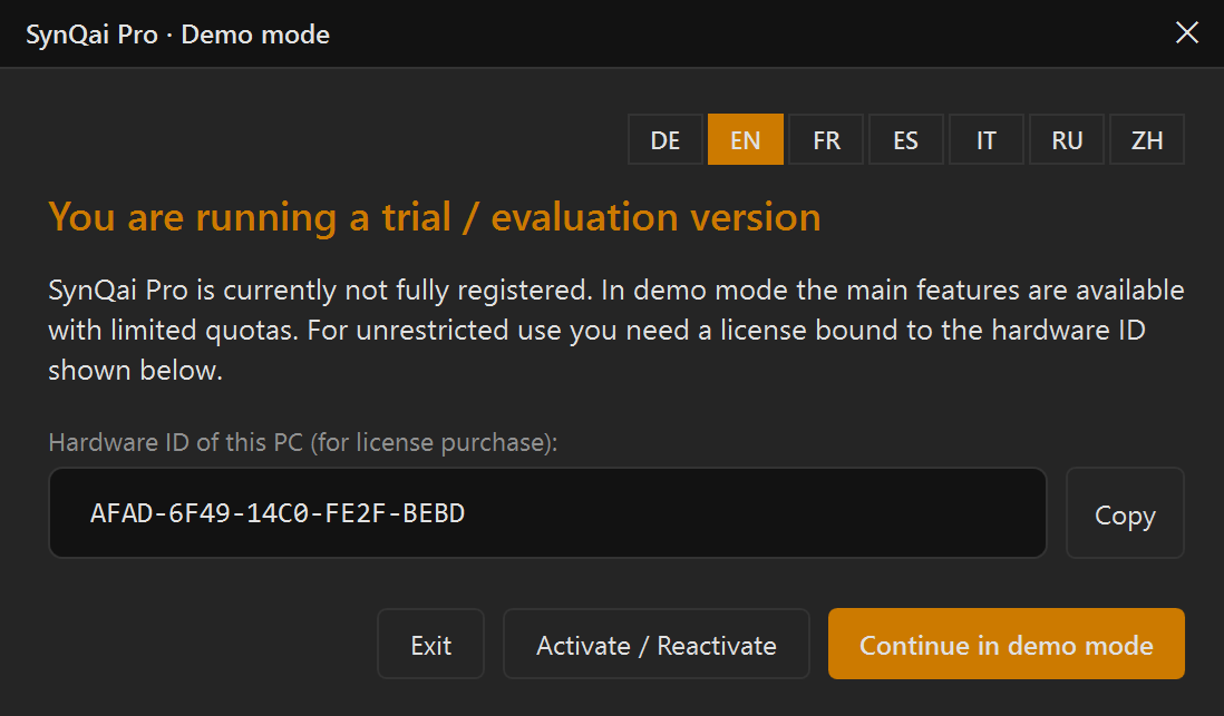 Screenshot 02: Disclaimer dialog with scroll notice, accept checkbox and button
